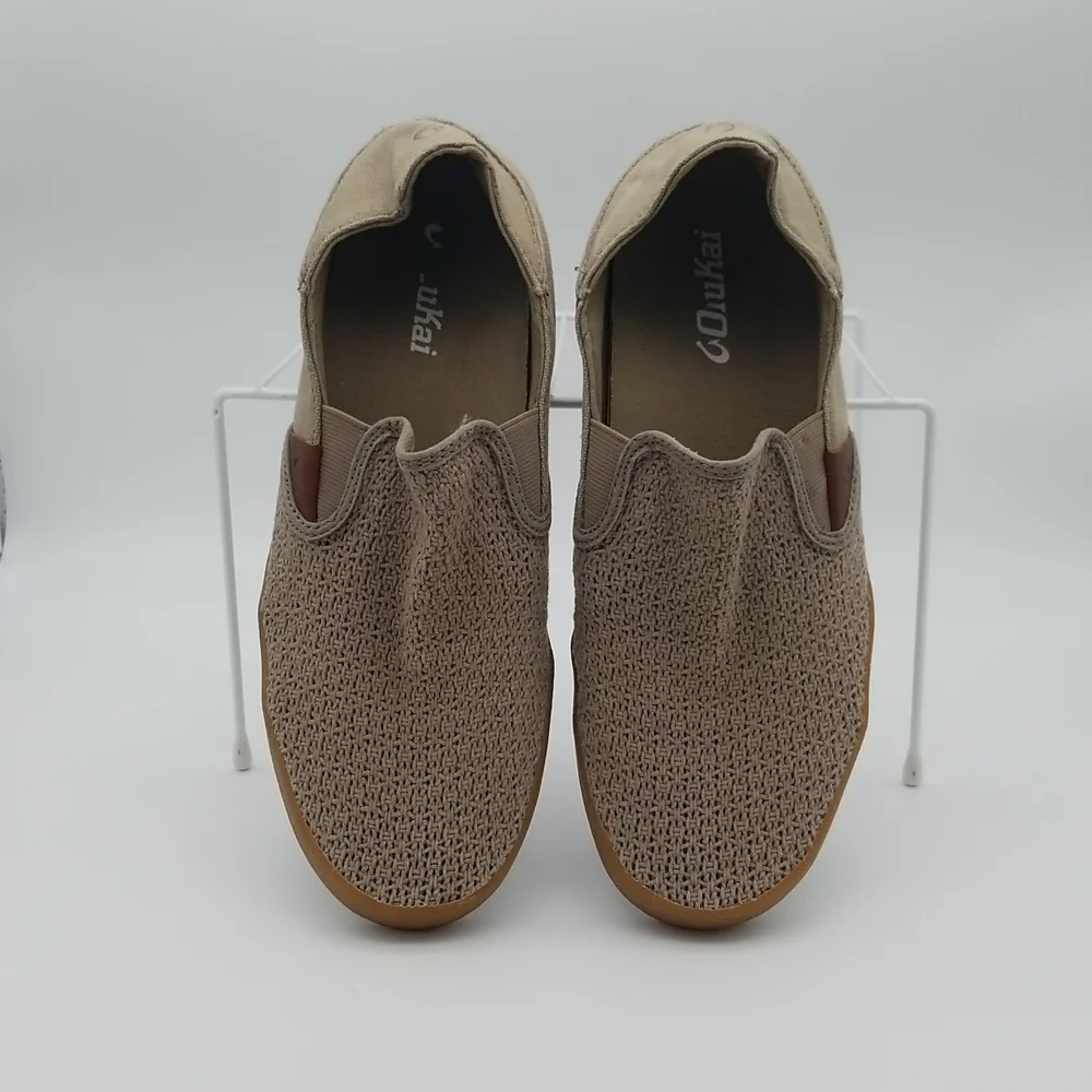 Olukai Makani Woven Slip-On Shoes, Men's 7 EUR 40